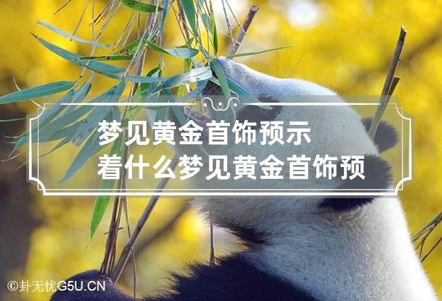 梦见黄金首饰预示着什么 梦见黄金首饰预示着什么意思-第1张-解梦-忧悟居